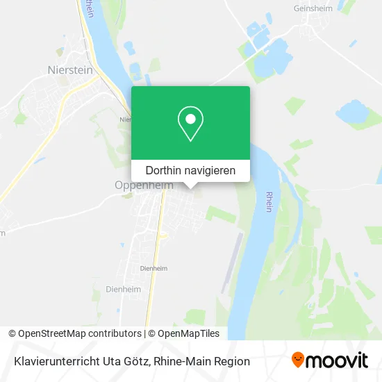 Klavierunterricht Uta Götz Karte