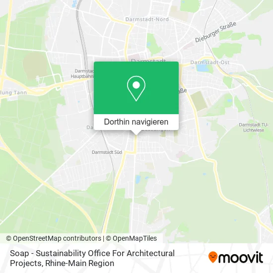 Soap - Sustainability Office For Architectural Projects Karte