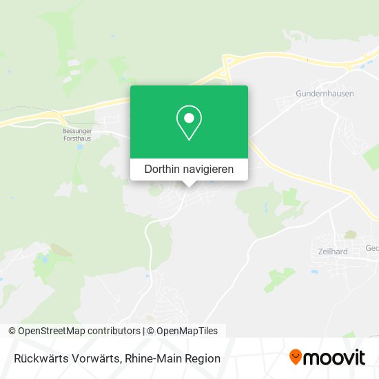 Rückwärts Vorwärts Karte