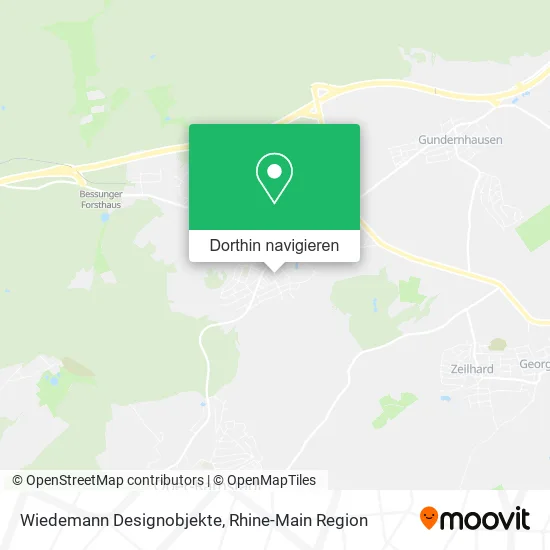 Wiedemann Designobjekte Karte