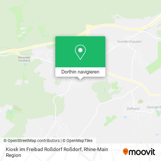 Kiosk im Freibad Roßdorf Roßdorf Karte
