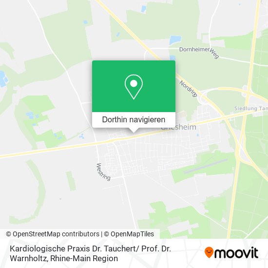 Kardiologische Praxis Dr. Tauchert/ Prof. Dr. Warnholtz Karte