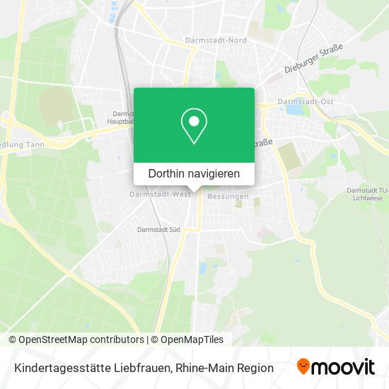 Kindertagesstätte Liebfrauen Karte