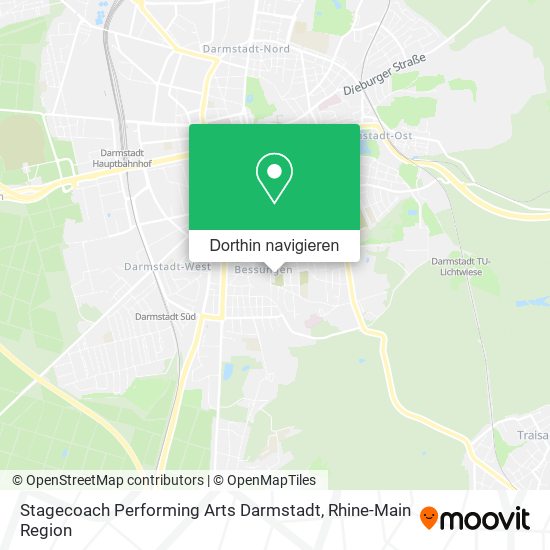 Stagecoach Performing Arts Darmstadt Karte