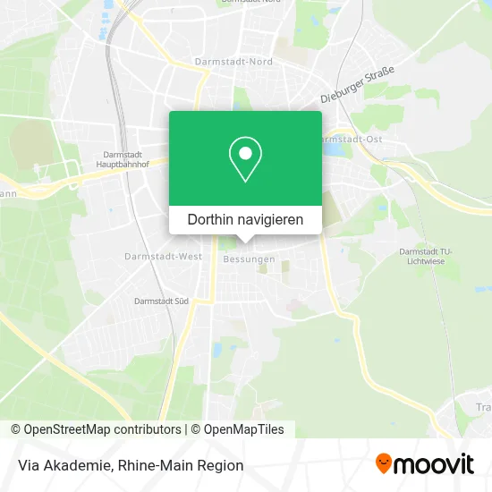 Via Akademie Karte
