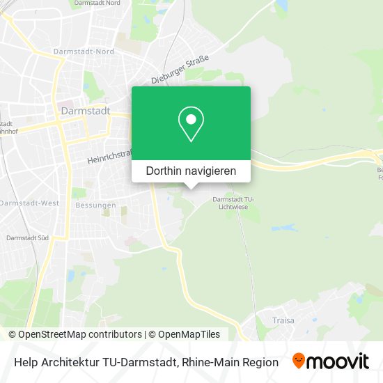 Help Architektur TU-Darmstadt Karte