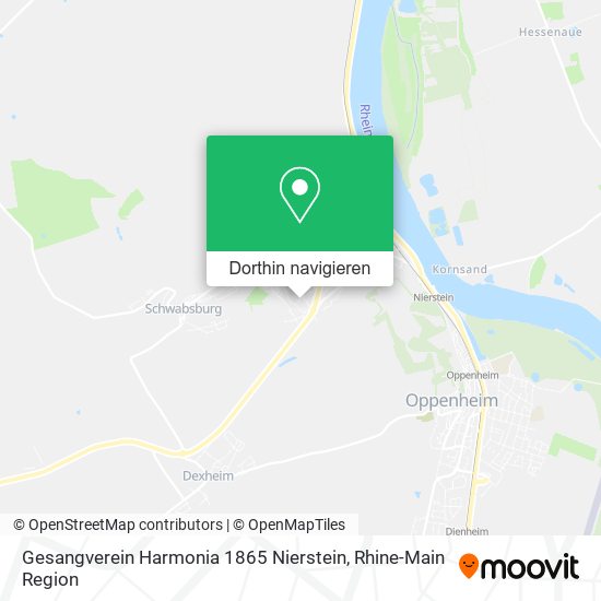 Gesangverein Harmonia 1865 Nierstein Karte