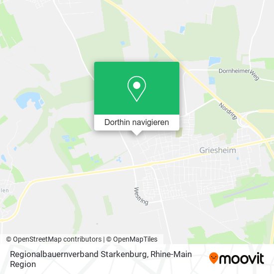 Regionalbauernverband Starkenburg Karte