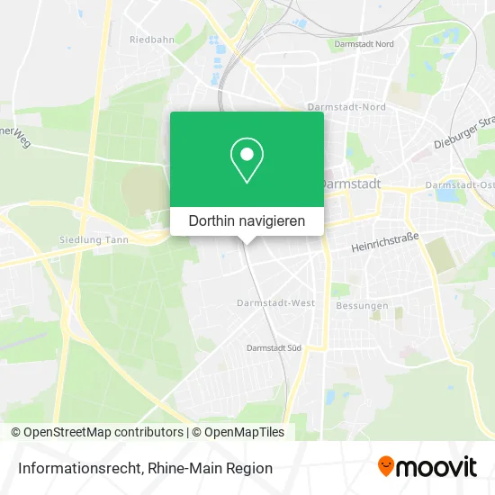 Informationsrecht Karte