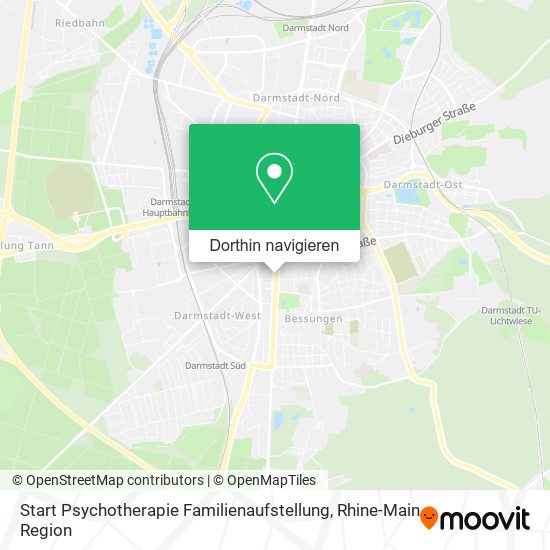Start Psychotherapie Familienaufstellung Karte