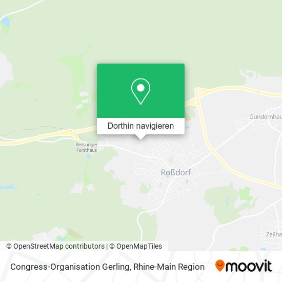 Congress-Organisation Gerling Karte