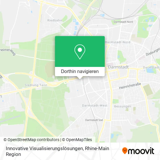 Innovative Visualisierungslösungen Karte