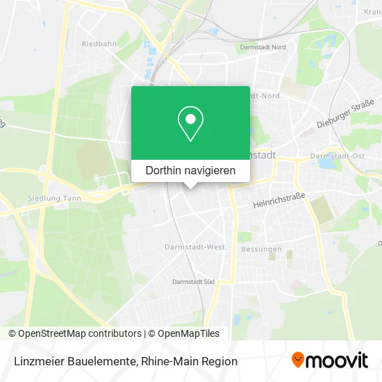 Linzmeier Bauelemente Karte
