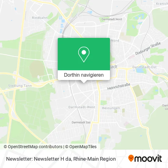 Newsletter: Newsletter H da Karte