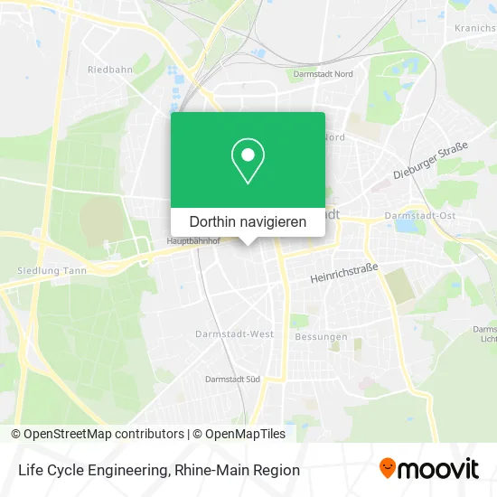 Life Cycle Engineering Karte