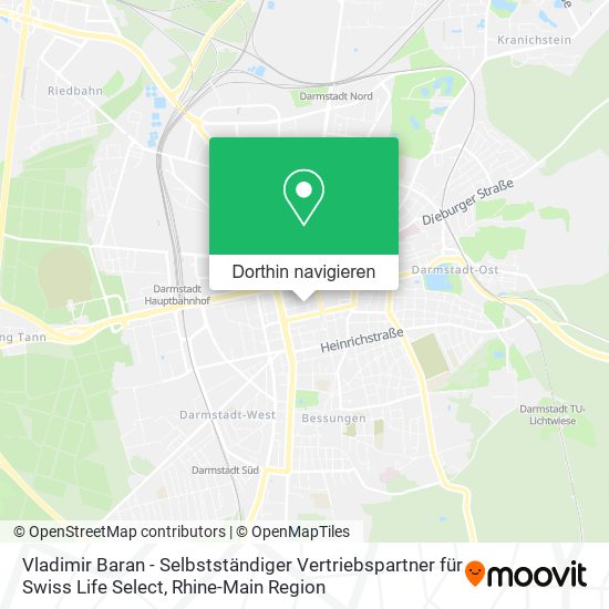 Vladimir Baran - Selbstständiger Vertriebspartner für Swiss Life Select Karte
