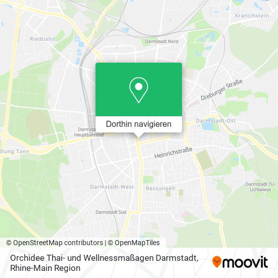 Orchidee Thai- und Wellnessmaßagen Darmstadt Karte