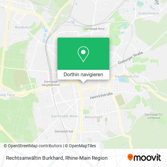 Rechtsanwältin Burkhard Karte