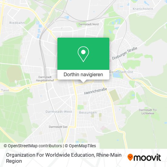 Organization For Worldwide Education Karte