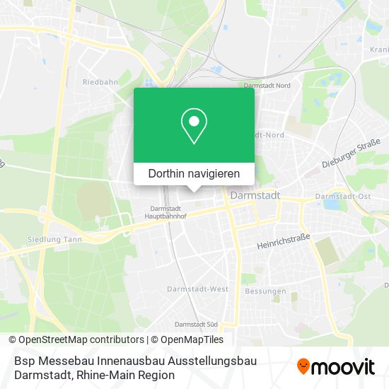 Bsp Messebau Innenausbau Ausstellungsbau Darmstadt Karte