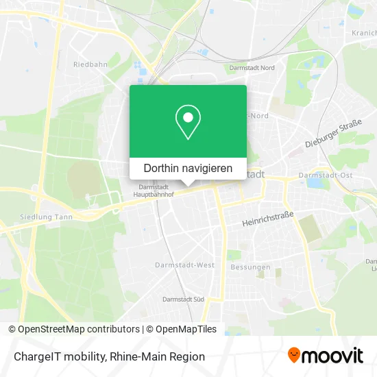 ChargeIT mobility Karte