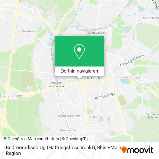 Bedroomdisco Ug (Haftungsbeschränkt) Karte