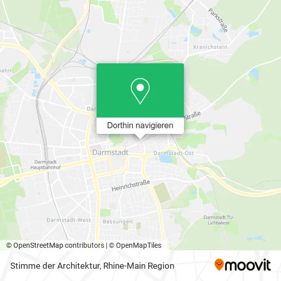 Stimme der Architektur Karte