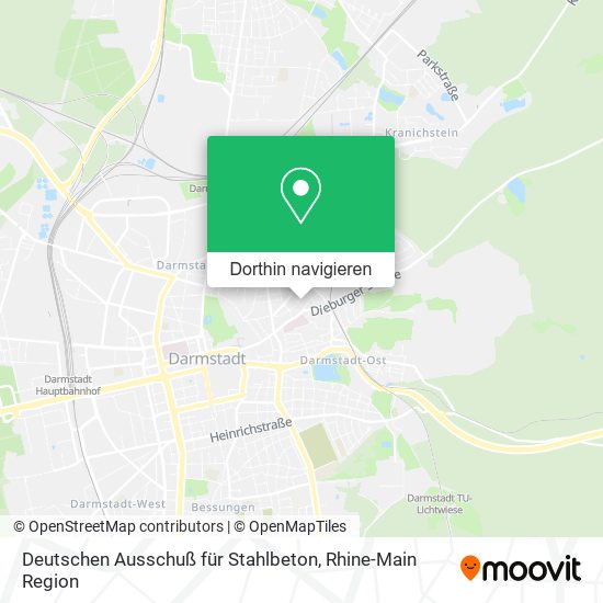 Deutschen Ausschuß für Stahlbeton Karte