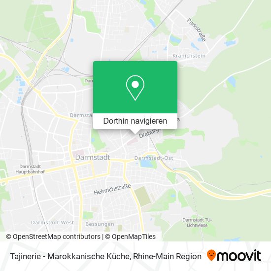 Tajinerie - Marokkanische Küche Karte