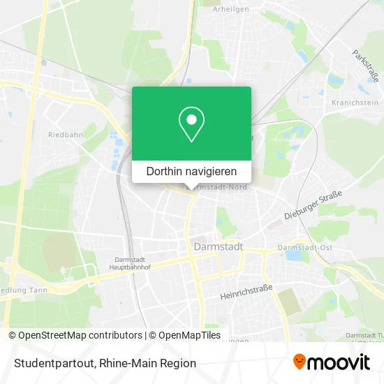 Studentpartout Karte