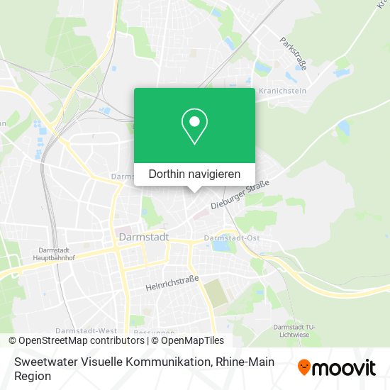 Sweetwater Visuelle Kommunikation Karte