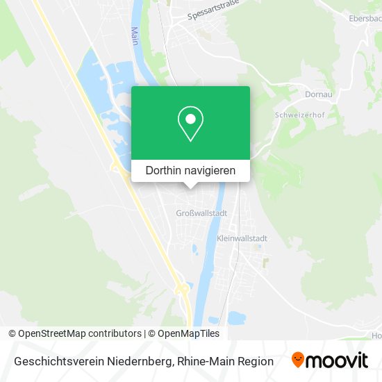 Geschichtsverein Niedernberg Karte