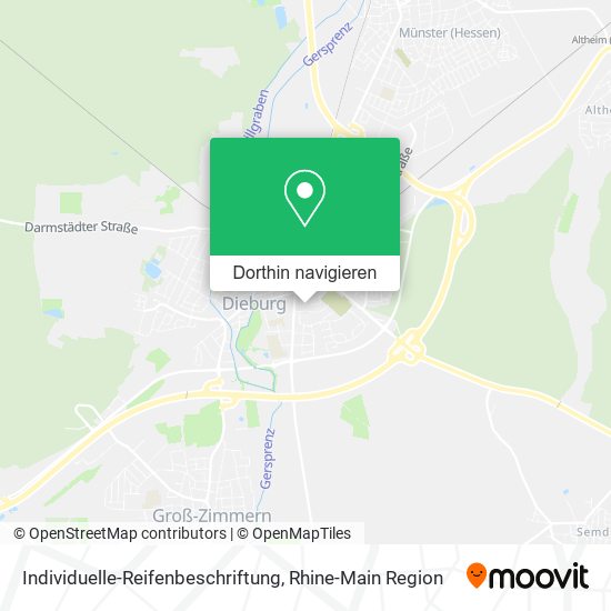 Individuelle-Reifenbeschriftung Karte