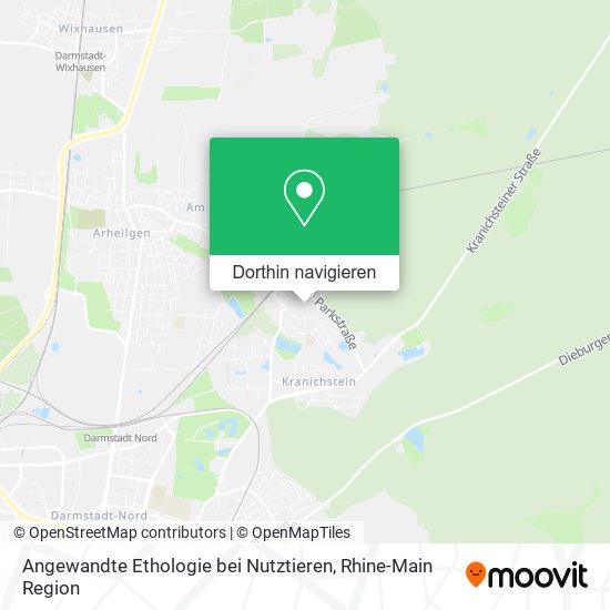 Angewandte Ethologie bei Nutztieren Karte