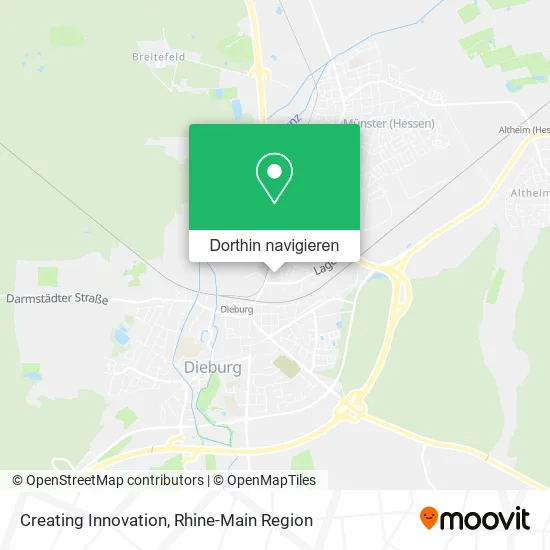 Creating Innovation Karte