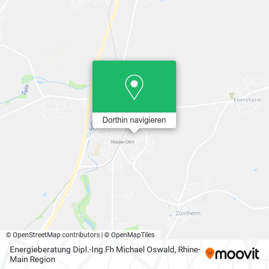 Energieberatung Dipl.-Ing.Fh Michael Oswald Karte