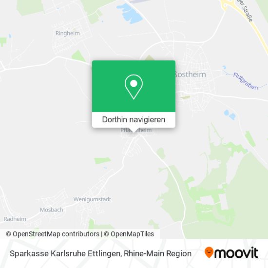 Sparkasse Karlsruhe Ettlingen Karte