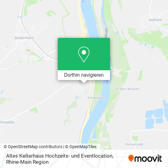 Altes Kelterhaus Hochzeits- und Eventlocation Karte