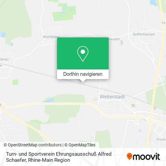 Turn- und Sportverein Ehrungsausschuß Alfred Schaefer Karte