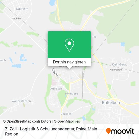 Zl Zoll - Logistik & Schulungsagentur Karte