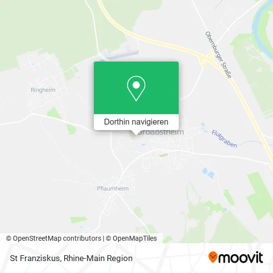 St Franziskus Karte