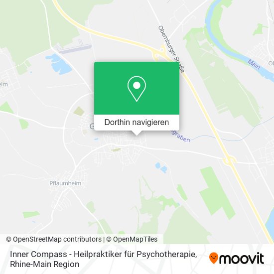 Inner Compass - Heilpraktiker für Psychotherapie Karte