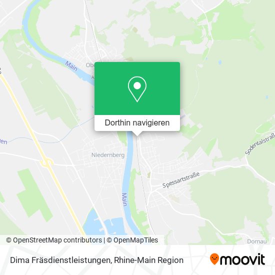 Dima Fräsdienstleistungen Karte