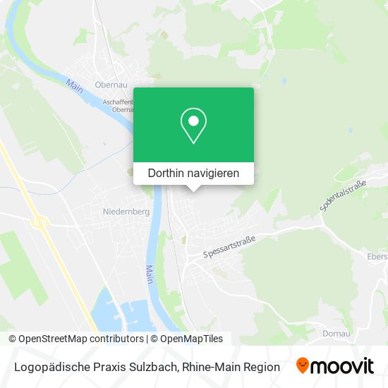 Logopädische Praxis Sulzbach Karte