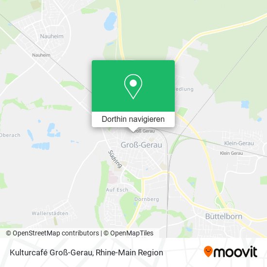 Kulturcafé Groß-Gerau Karte