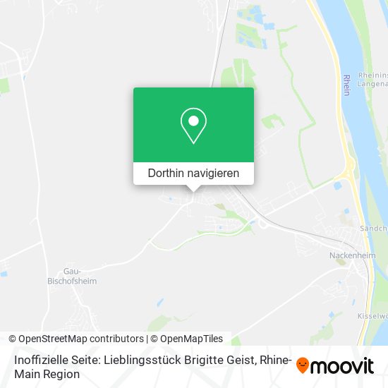 Inoffizielle Seite: Lieblingsstück Brigitte Geist Karte
