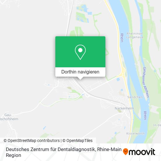 Deutsches Zentrum für Dentaldiagnostik Karte