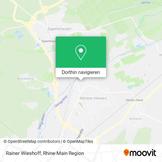 Rainer Wieshoff Karte