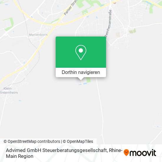 Advimed GmbH Steuerberatungsgesellschaft Karte