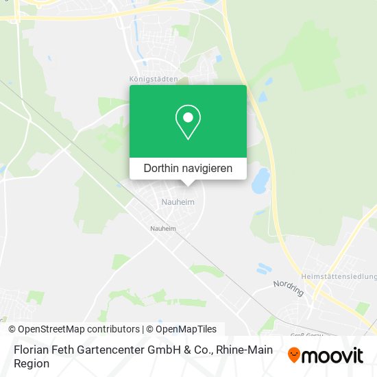 Florian Feth Gartencenter GmbH & Co. Karte
